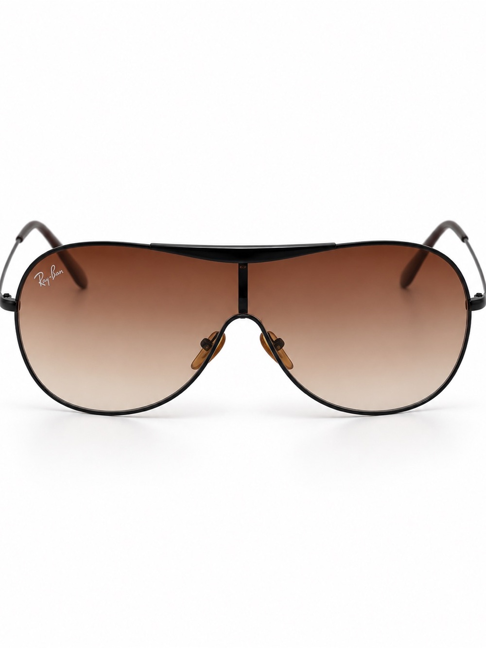 Ray-Ban RB3471 029/13 Shield Sunglasses Brown Gradient Gunmetal